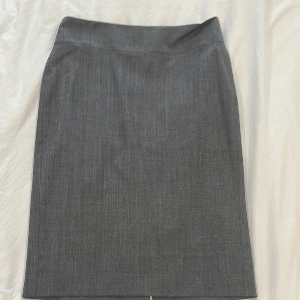 Banana Republic gray pencil skirt